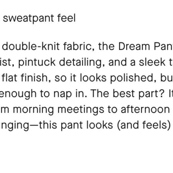 NWT Everlane Dream Pant Black Size S | High Rise Tapered Pull-On Trouser - Picture 13 of 14